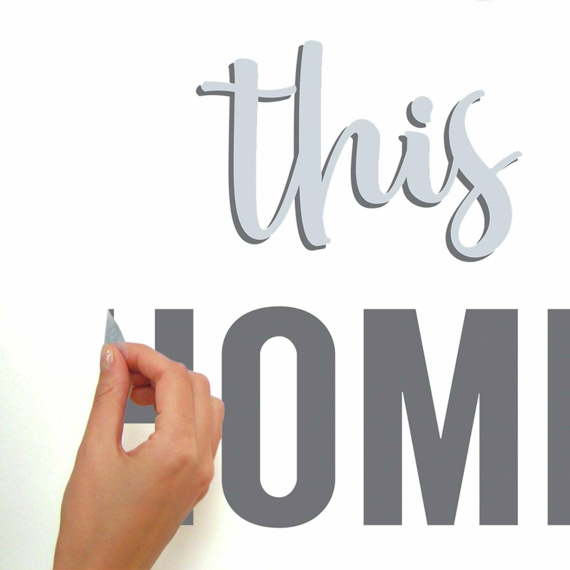 RoomMates Bless This Home Peel & Stick Wall Decals